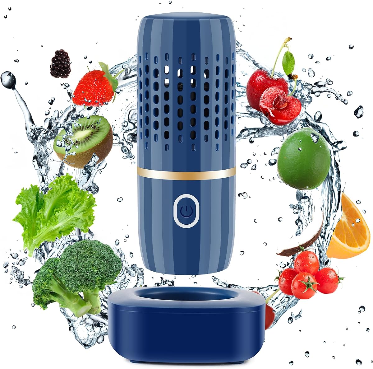 Ultrasonic Fruit & Vegetable Ozone Detox Purifier Washer