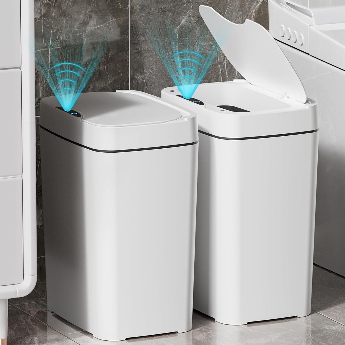 Touchless Automatic Smart Motion Sensor Kitchen Trash Can