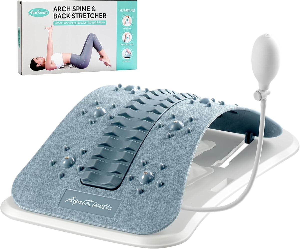 Multi-Level Lumbar Spine Back Stretcher & Acupressure Arch