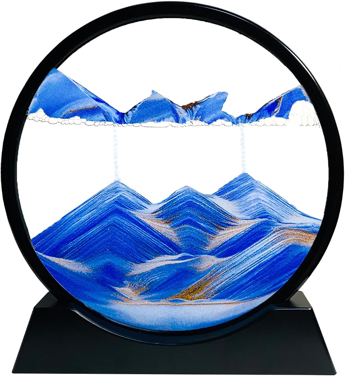 3D Moving Sand Art Deep Sea Liquid Kinetic Lamp